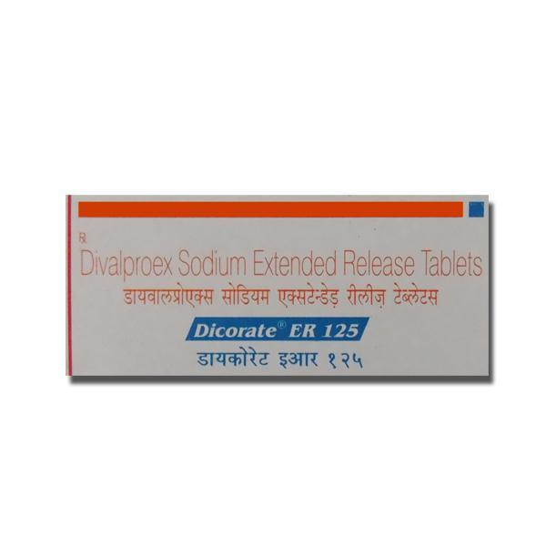 Dicorate ER 125 mg Tablet (10 Tab)