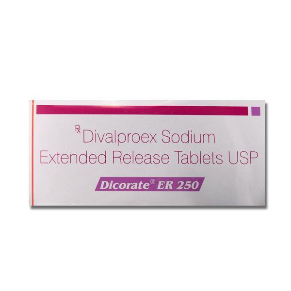 Dicorate ER 250 mg Tablet (10 Tab)
