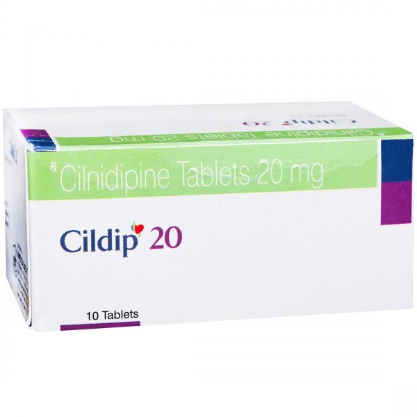 Cildip 20 mg Tablet (10 Tab)