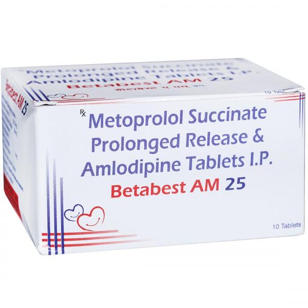 Betabest AM 25 mg Tablet (10 Tab)