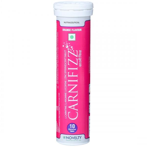 Carnifizz Orange Flavour 10 Effervescent Tablets