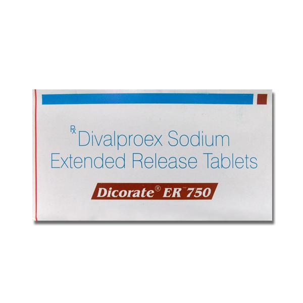 Dicorate ER 750 mg Tablet (10 Tab)