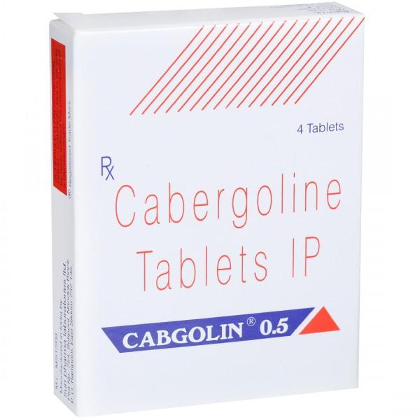 Cabgolin 0.5 mg Tablet (4 Tab)
