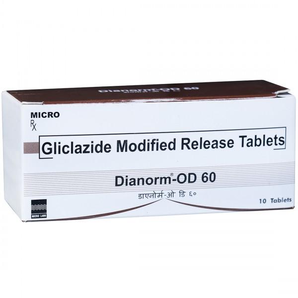 Dianorm OD 60 mg Tablet (10 Tab)