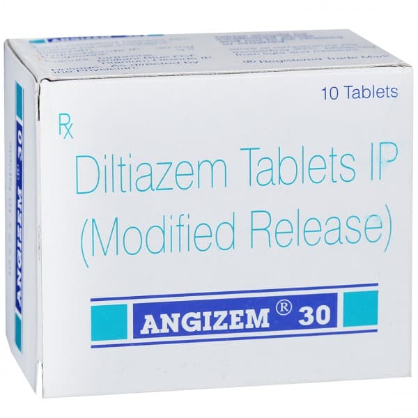 Angizem 30 mg Tablet (10 Tab)