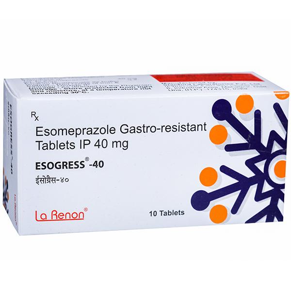 Esogress 40 mg Tablet (10 Tab)