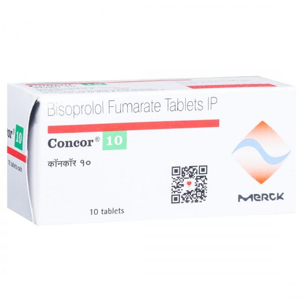 Concor 10 mg Tablet (10 Tab)