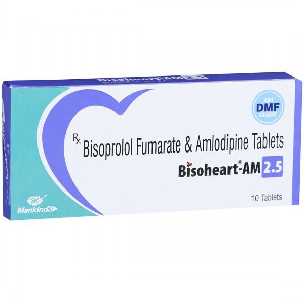 Bisoheart AM 2.5 mg Tablet (10 Tab)