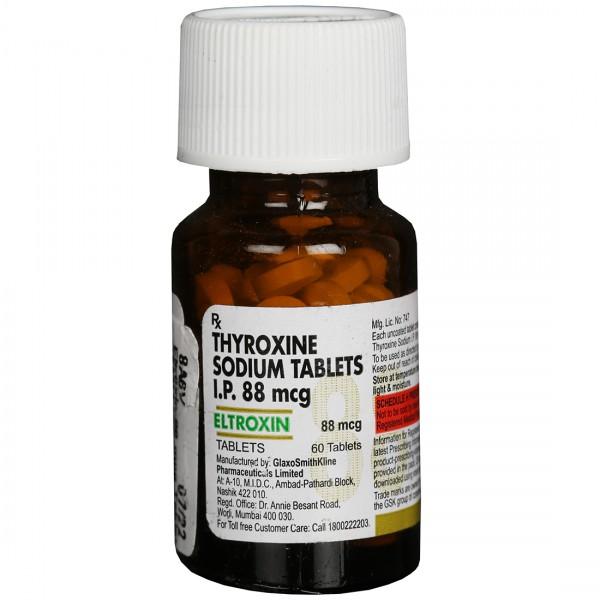 Eltroxin 88 mcg Tablet (60 Tab)