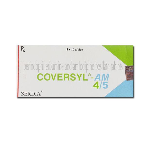 Coversyl AM 4/5 mg Tablet (10 Tab)