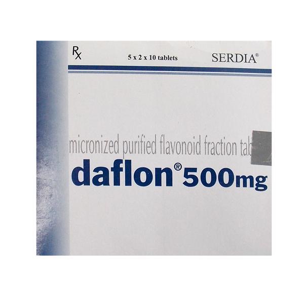 Daflon 500 mg Tablet (10 Tab)