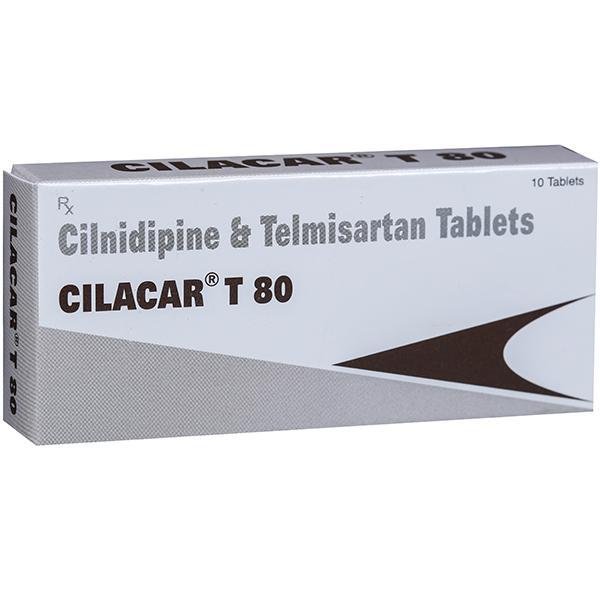 Cilacar T 80 mg Tablet (10 Tab)