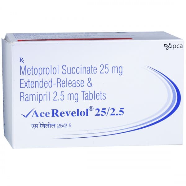 Ace Revelol 25/2.5 mg Tablet (10 Tab)