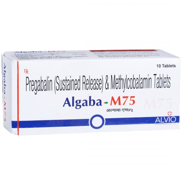 Algaba M 75 mg Tablet (10 Tab)