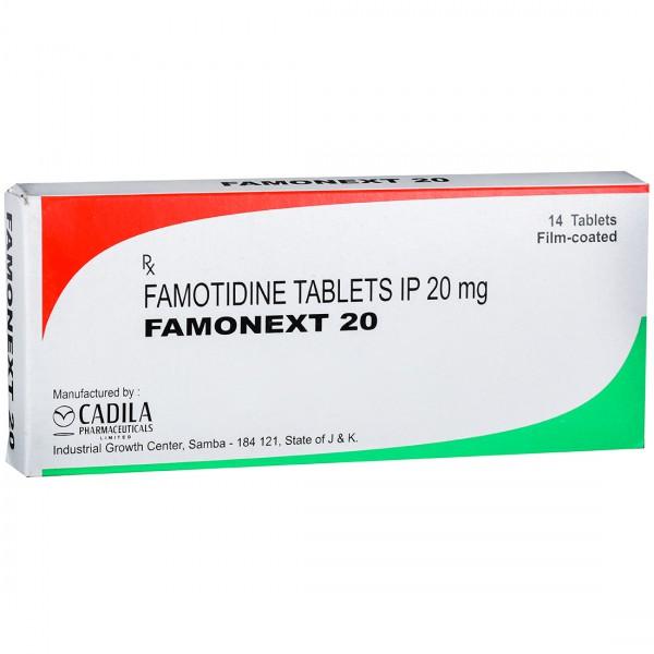Famonext 20 mg Tablet (14 Tab)