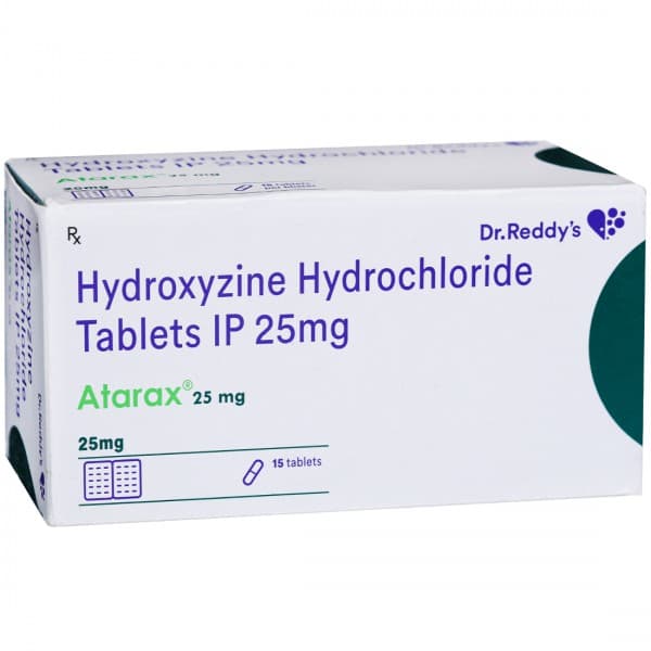 Atarax 25 mg Tablet (15 Tab)