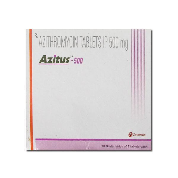 Azitus 500 mg Tablet (3 Tab)
