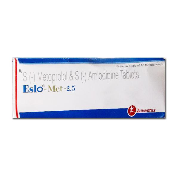 Eslo Met 2.5 mg Tablet (10 Tab)