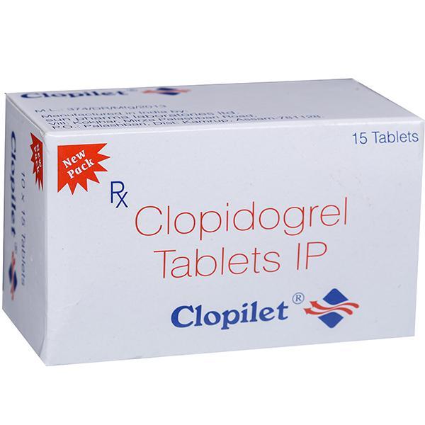 Clopilet 75 mg Tablet (15 Tab)