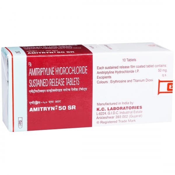 Amitryn SR 50 mg Tablet (10 Tab)