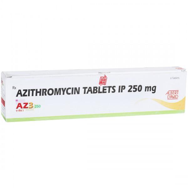 Az3 250 mg Tablet (6 Tab)