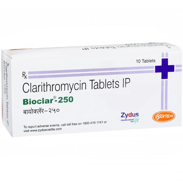 Bioclar 250 mg Tablet (10 Tab)