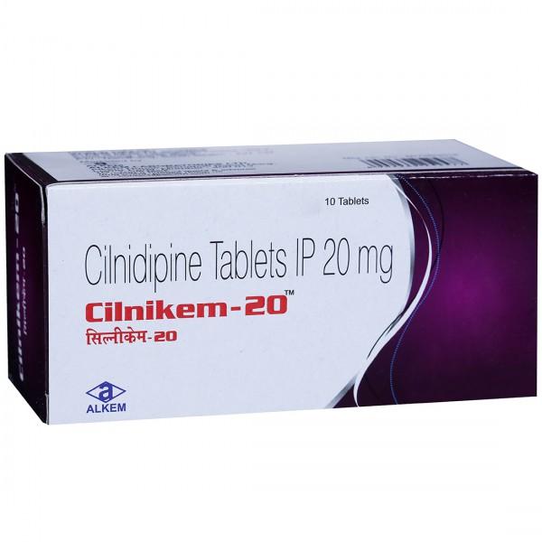 Cilnikem 20 mg Tablet (10 Tab)