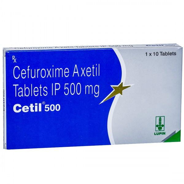 Cetil 500 mg Tablet (10 Tab)