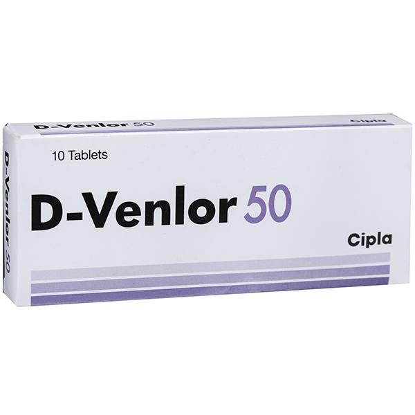 D Venlor 50 mg Tablet (10 Tab)