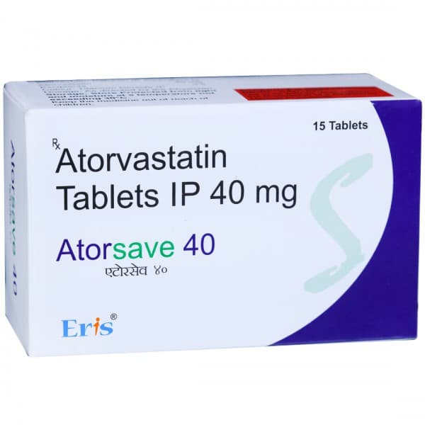 Atorsave 40 mg Tablet (15 Tab)