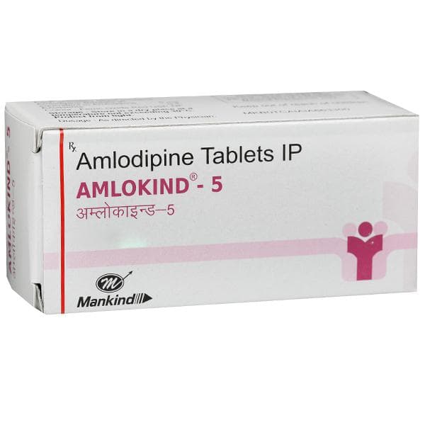 Amlokind 5 mg Tablet (10 Tab)