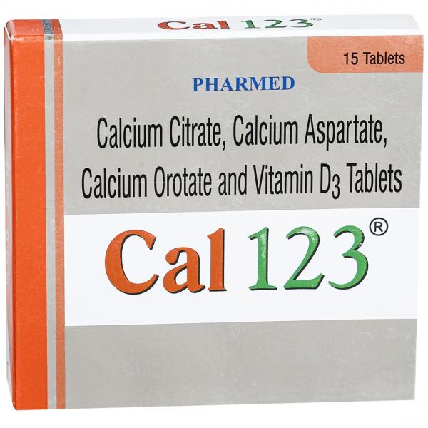 Cal 123 Tablet (15 Tab)