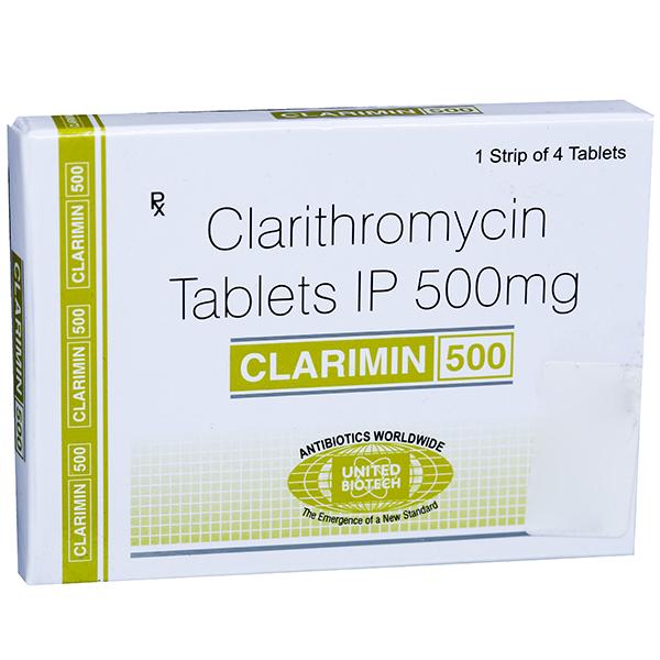 Clarimin 500 mg Tablet (4 Tab)