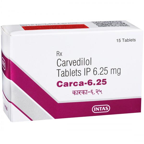 Carca 6.25 mg Tablet (15 Tab)