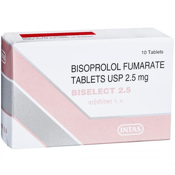 Biselect 2.5 mg Tablet (10 Tab)