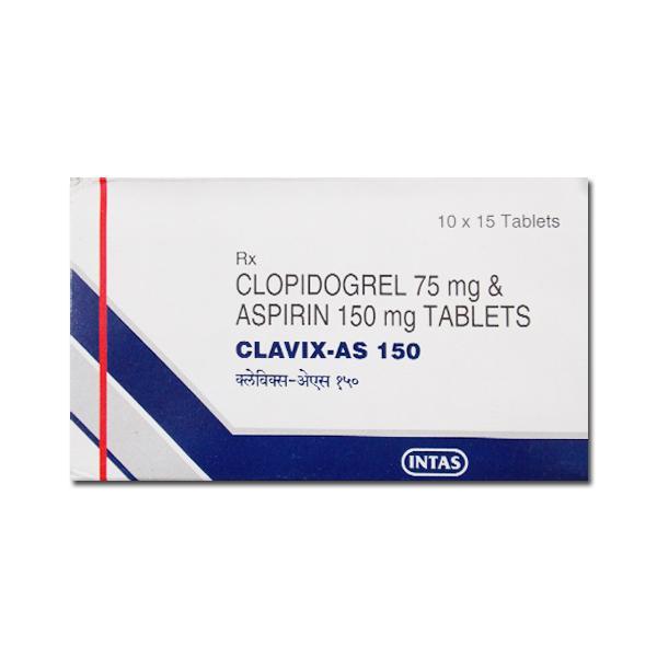 Clavix AS 150 mg Tablet (15 Tab)