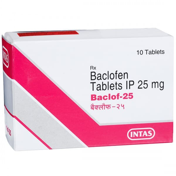 Baclof 25 mg Tablet (10 Tab)