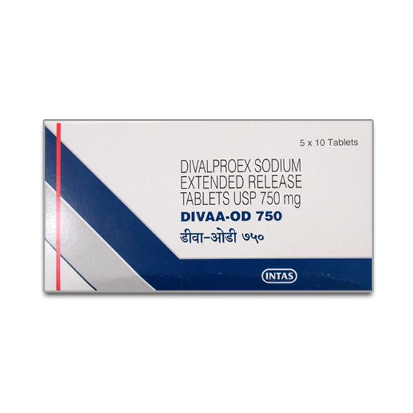 Divaa OD 750 mg Tablet (10 Tab)