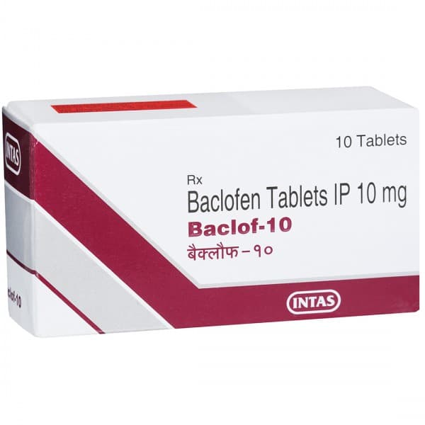 Baclof 10 mg Tablet (10 Tab)