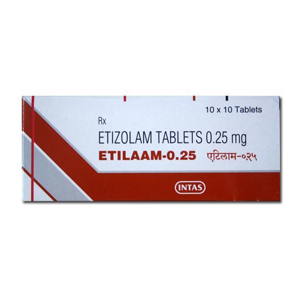 Etilaam 0.25 mg Tablet (10 Tab)