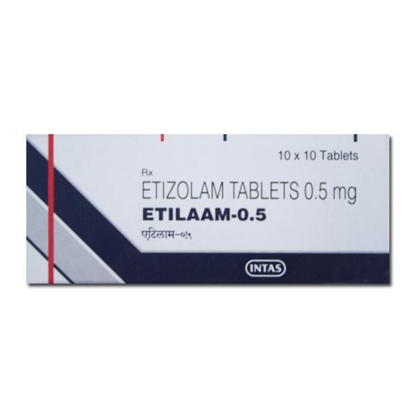 Etilaam 0.5 mg Tablet (10 Tab)