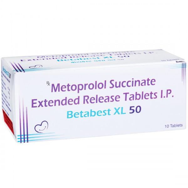 Betabest XL 50 mg Tablet (10 Tab)