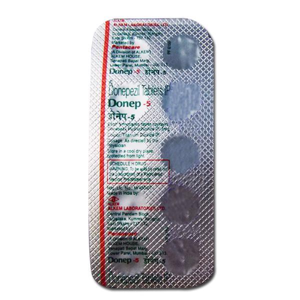 Donep 5 mg Tablet (10 Tab)