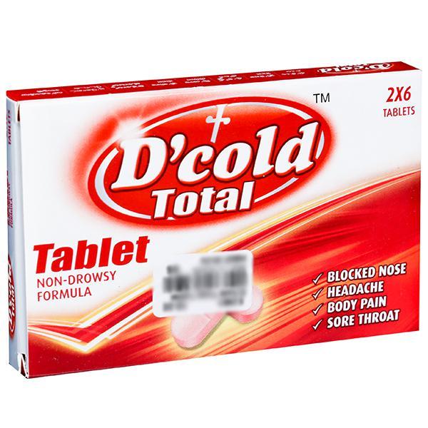 D Cold Total Tablet (12 Tab)