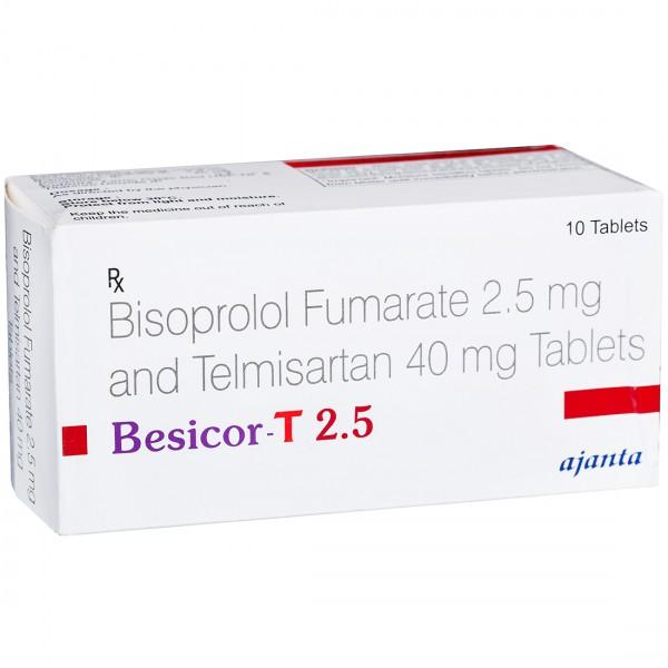 Besicor T 2.5 mg Tablet (10 Tab)