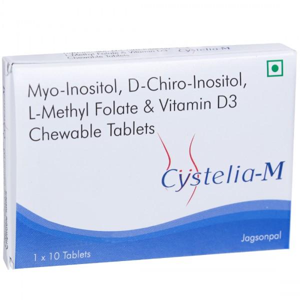 Cystelia M 10 Tablets
