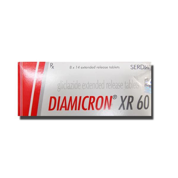 Diamicron XR 60 mg Tablet (14 Tab)