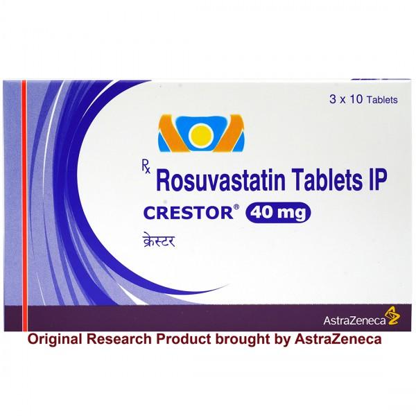 Crestor 40 mg Tablet (10 Tab)
