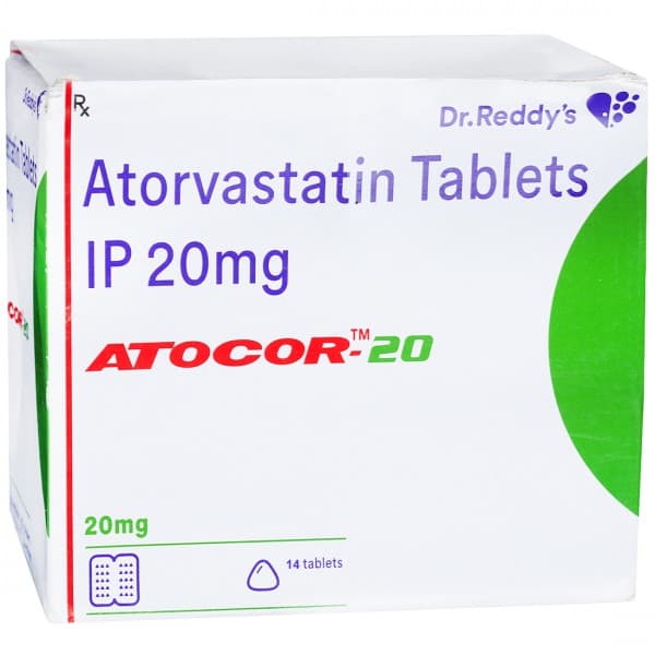 Atocor 20 mg Tablet (14 Tab)