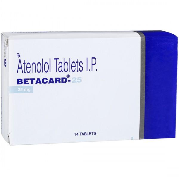 Betacard 25 mg Tablet (14 Tab)